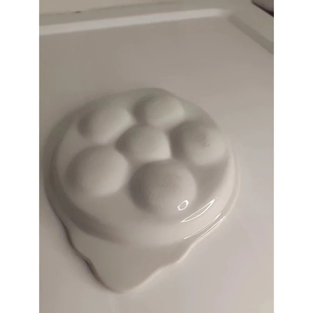 5 Vtg Ceramic Escargot Snail White Serving Dishes Plates HIC Japan